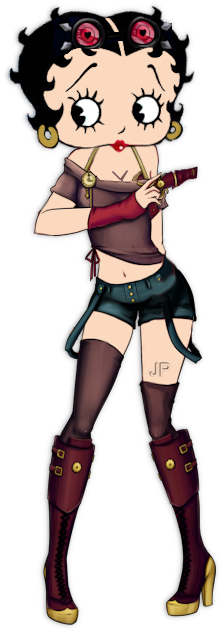 Steam Punk Bb - Betty Boop (301x664)