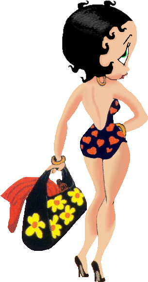 Beach Bunnymary Nelson - Betty Boop Beach (330x611)