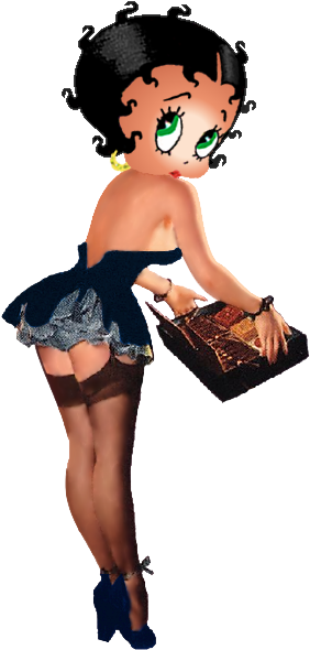 Betty Boop Cigarette Gir Photo By Khunpaulsak - Betty Boop (425x600)