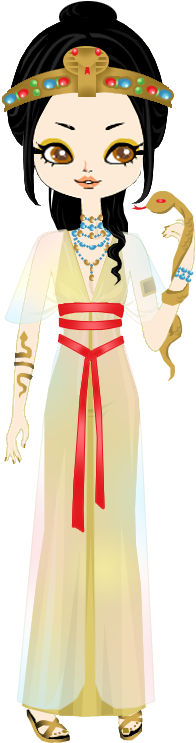 Halloween Special By Mara Sop ;) Phoebe Halliwell (alyssa - Cleopatra Kids Drawing (217x759)