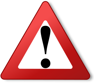 Warning Sign - Attention Sign Png (400x400)