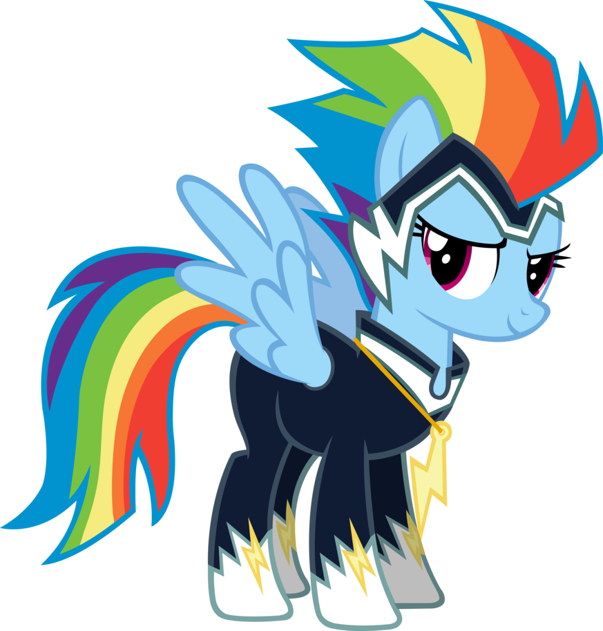Zapp Vector By Icantunloveyou - Mlp Power Ponies Zapp (873x914)