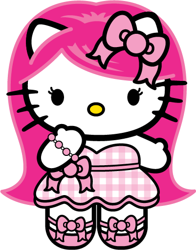 Hello Kitty Dolls On Behance - Hello Kitty (401x510)