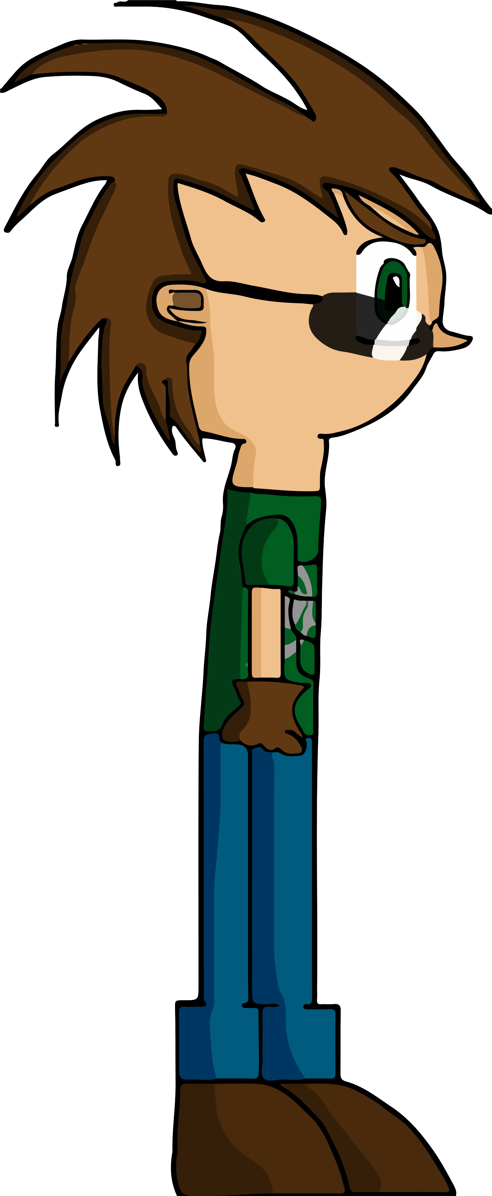 Noah Sideways No Mouth - Atarster Noah (1571x3817)