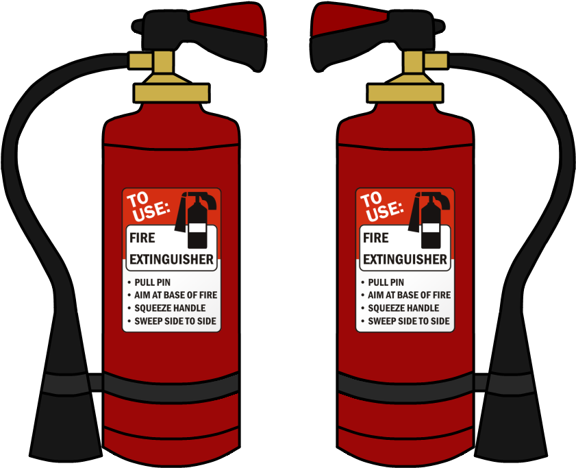 Walfas Custom P - Fire Extinguisher Cartoon Transparent (900x750)