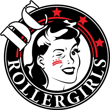 Dc Rollergirls - Dc Rollergirls Logo (500x500)