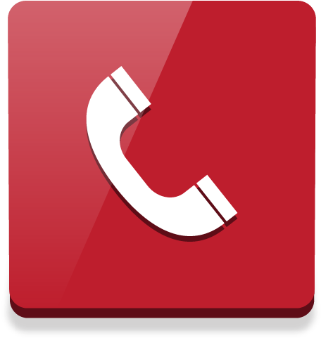 Free Apps Icons - Red Call Icon Png (512x512)