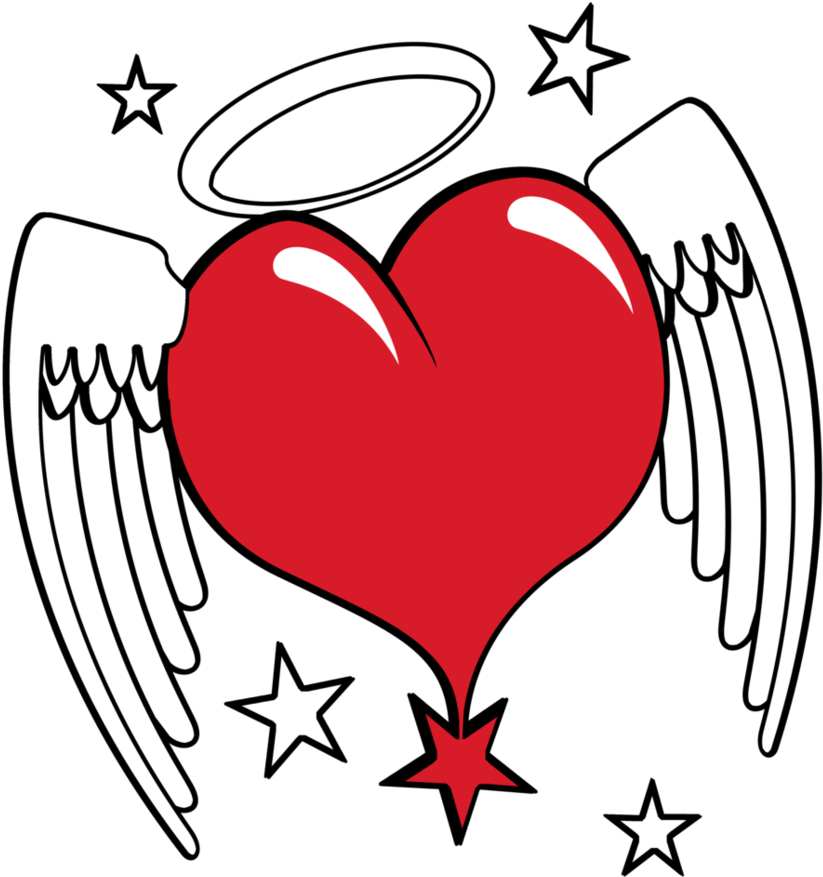 Angel Heart By Aktn - Angel (837x954)