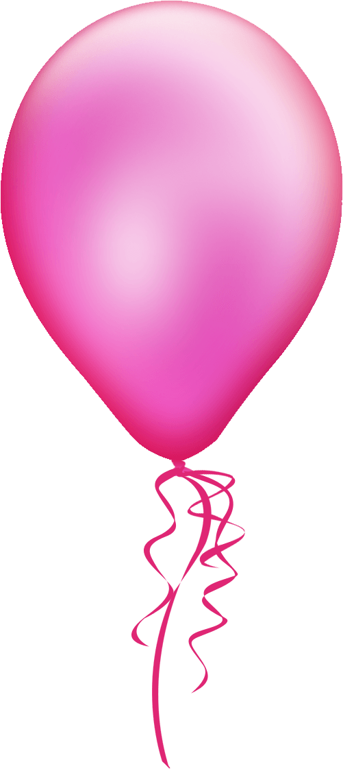 Ballons - Pink Balloon Png (501x1121)