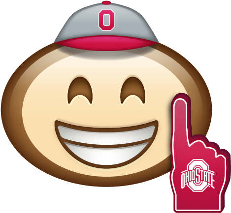 The Ohio State University Athletics Official Athletic - Smiley (499x499)