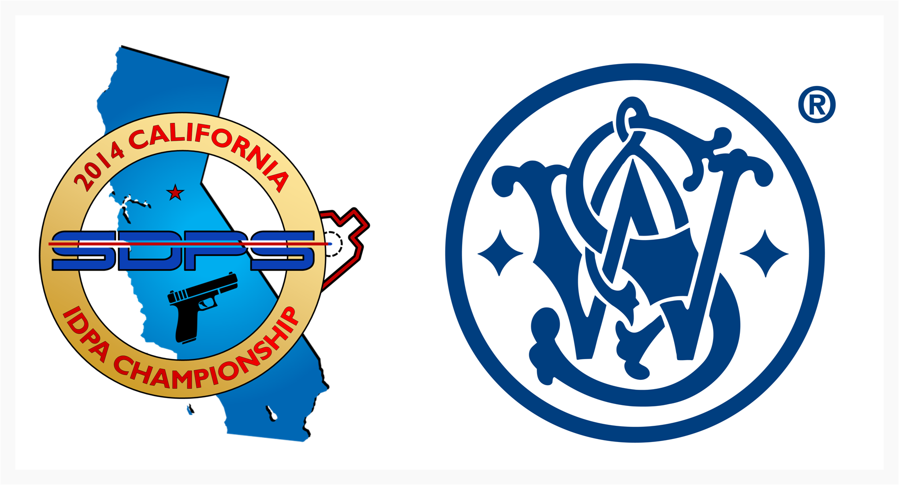 California Smith And Wesson Logo - Smith And Wesson Sign (1819x982)