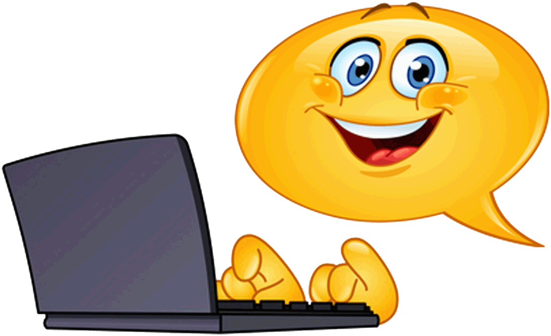 Smiley Emoticon Computer Clip Art - Smiley Face Watching Tv (1200x706)