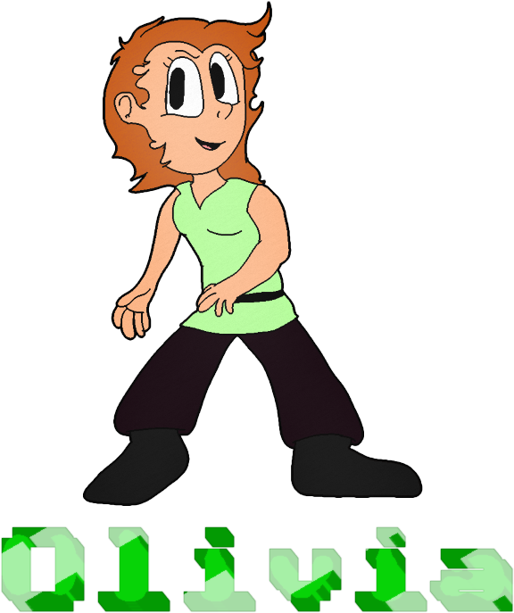 Olivia By W1rm1999 - Cartoon (627x823)