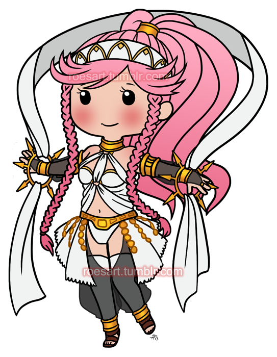 Chibi Olivia By Roseannepage - Fire Emblem Awakening 1.25 Inch Button (543x700)
