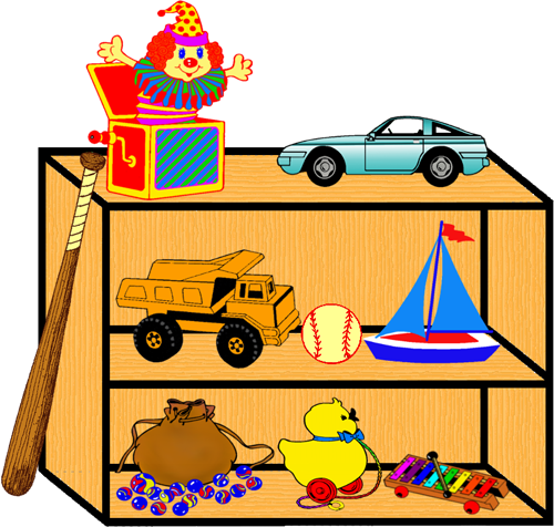 Toy Shelf 2 Png Clipart By Clipartcotttage On Deviantart - Toy Shelf 2 Png Clipart By Clipartcotttage On Deviantart (500x476)