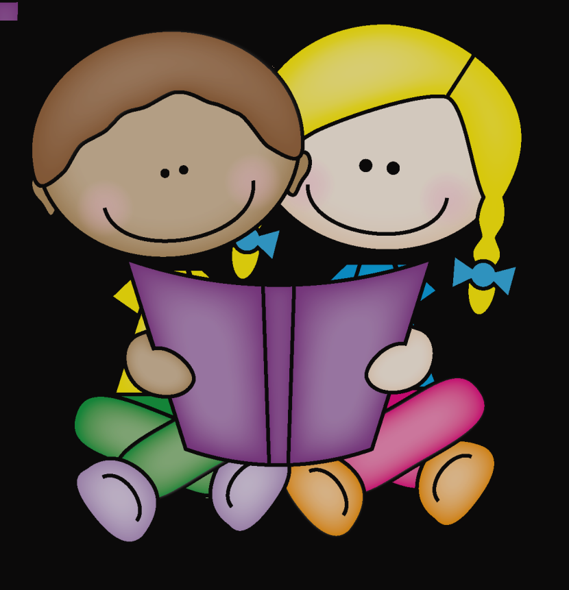 Children Clipart Book Buddies Clip Art - Clip Art (830x861)