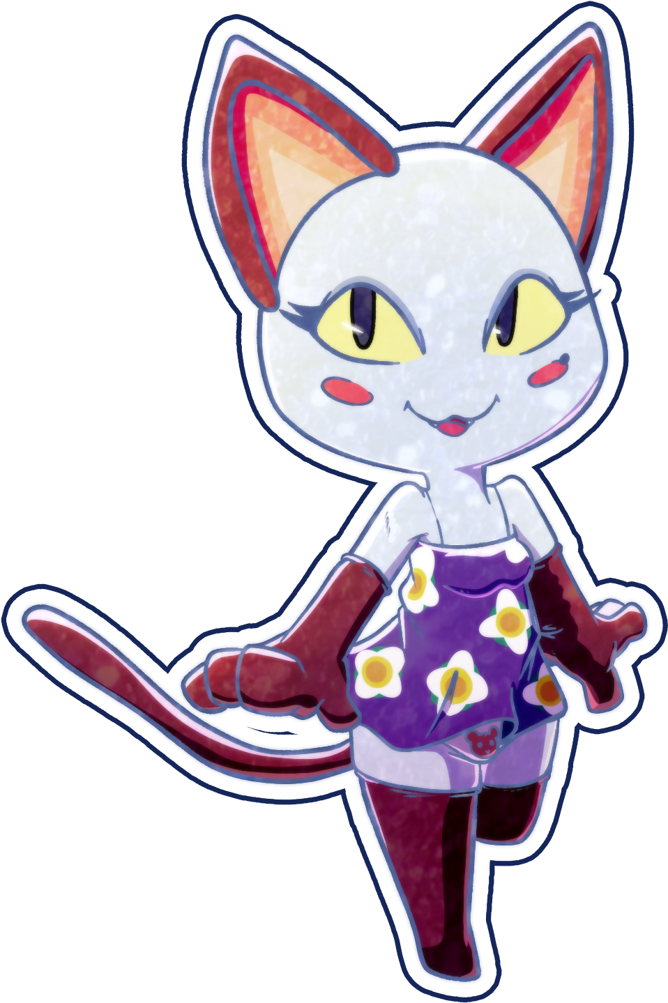 Olivia By Voltu - Cartoon (1087x1529)