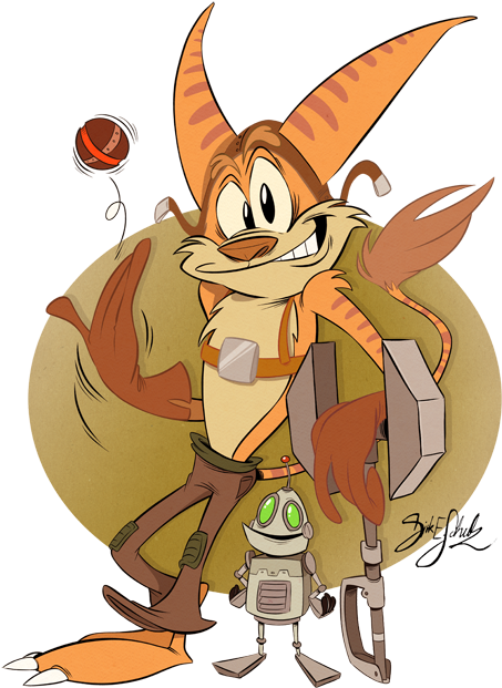 Wildly Zany Cartoon Art Poison Ivy Earthworm Jim - Video Game (483x690)