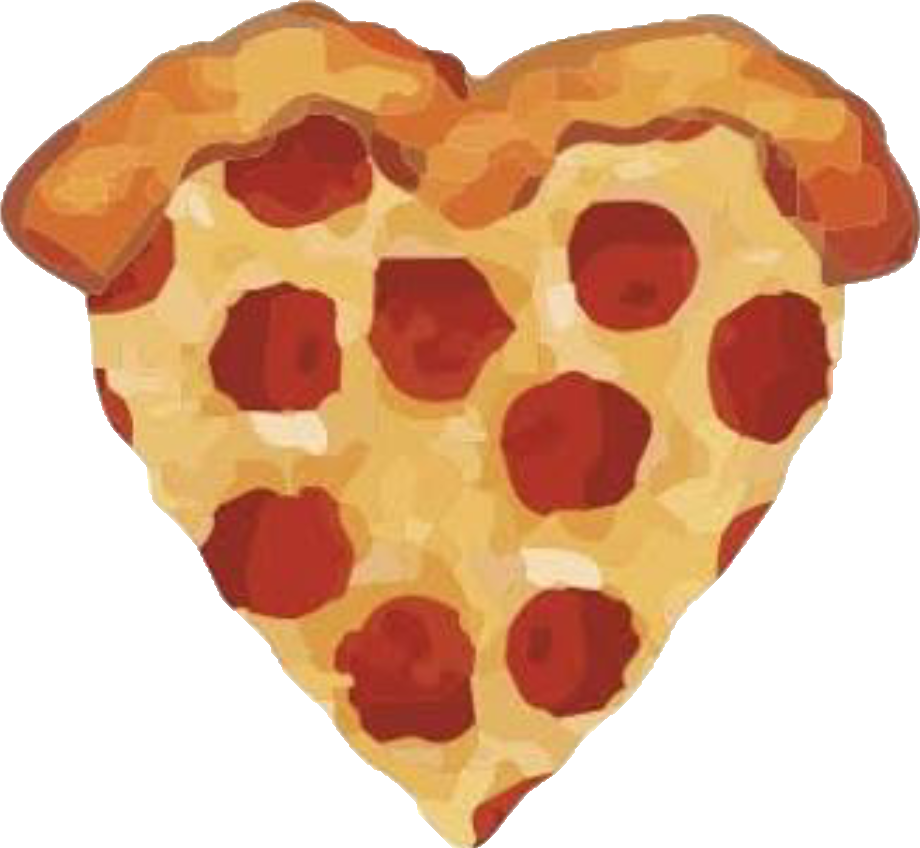 Pizza Heart Emoji Png (920x848)