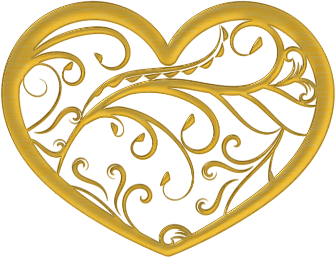 Dividers And Accents - Heart (712x547)