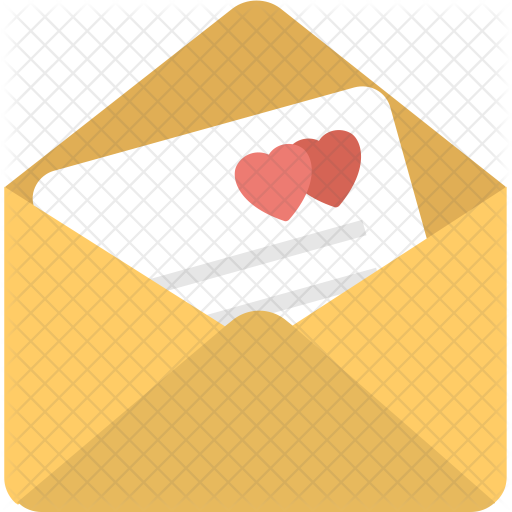 Love Letter Icon - Envelope (512x512)
