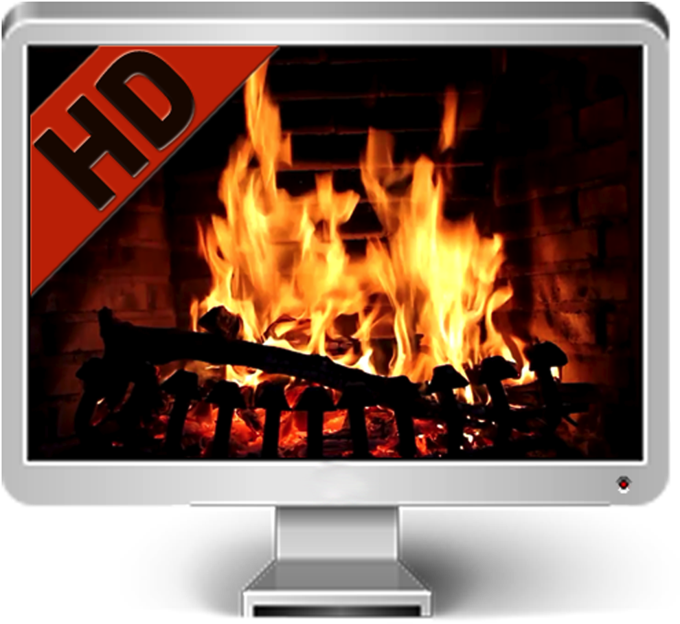Live Fireplace Wallpaper For Mac By Fireplace Screensaver - Wallpaper (1024x1024)