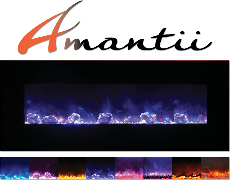 Also, Our Out Of The Box System Makes It Easy For You - Amantii Wm-fm Series 48-in Built-in Or Wall Mount Electric (800x640)