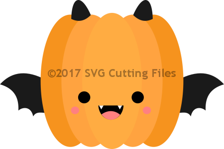 Pumpkin Bat - Pumpkin (450x300)