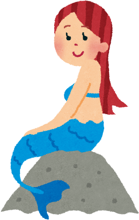 I Hope My Post Today Clears Up The Burning Soggy Question - 人魚 イラスト (566x796)
