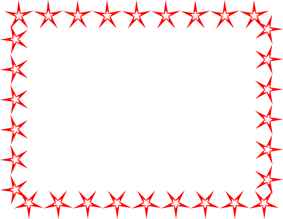 Border Red Free Stock Photo Illustration Of A Blank - Clip Art (958x742)