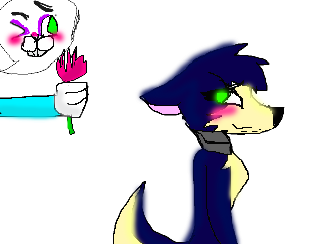 Toy Bonnie X Wolfita X3 By Pugsandhugs219 - Cartoon (620x484)
