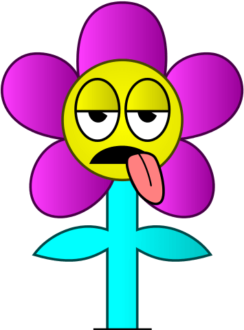 Weak Plant Clipart 2 By Lori - Weak Flower (500x500)