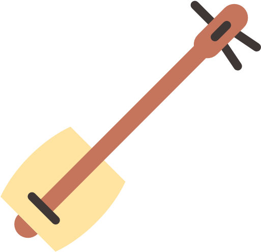 Instrument Clipart Shamisen - Instrument Clipart Shamisen (512x512)
