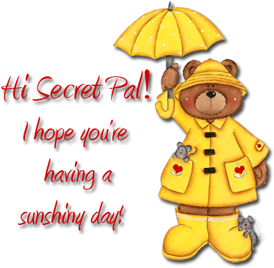 Secret Sister Cliparts - My Secret Friend Quotes (400x400)