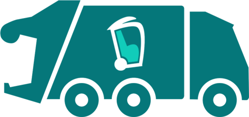 Garbage Truck Vectör (800x800)