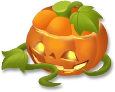 Pin Jack O Lantern Clipart Transparent - Hallowen Hay Day (394x394)
