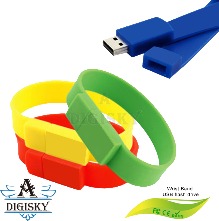 Rainbow Wristband Usb3 - Bracelet Usb (800x800)