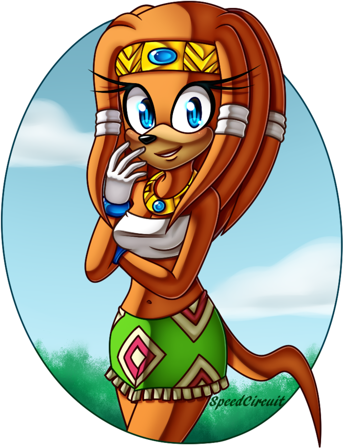 Princess Tikal By Speedcircuit - Sonic The Hedgehog (809x987)