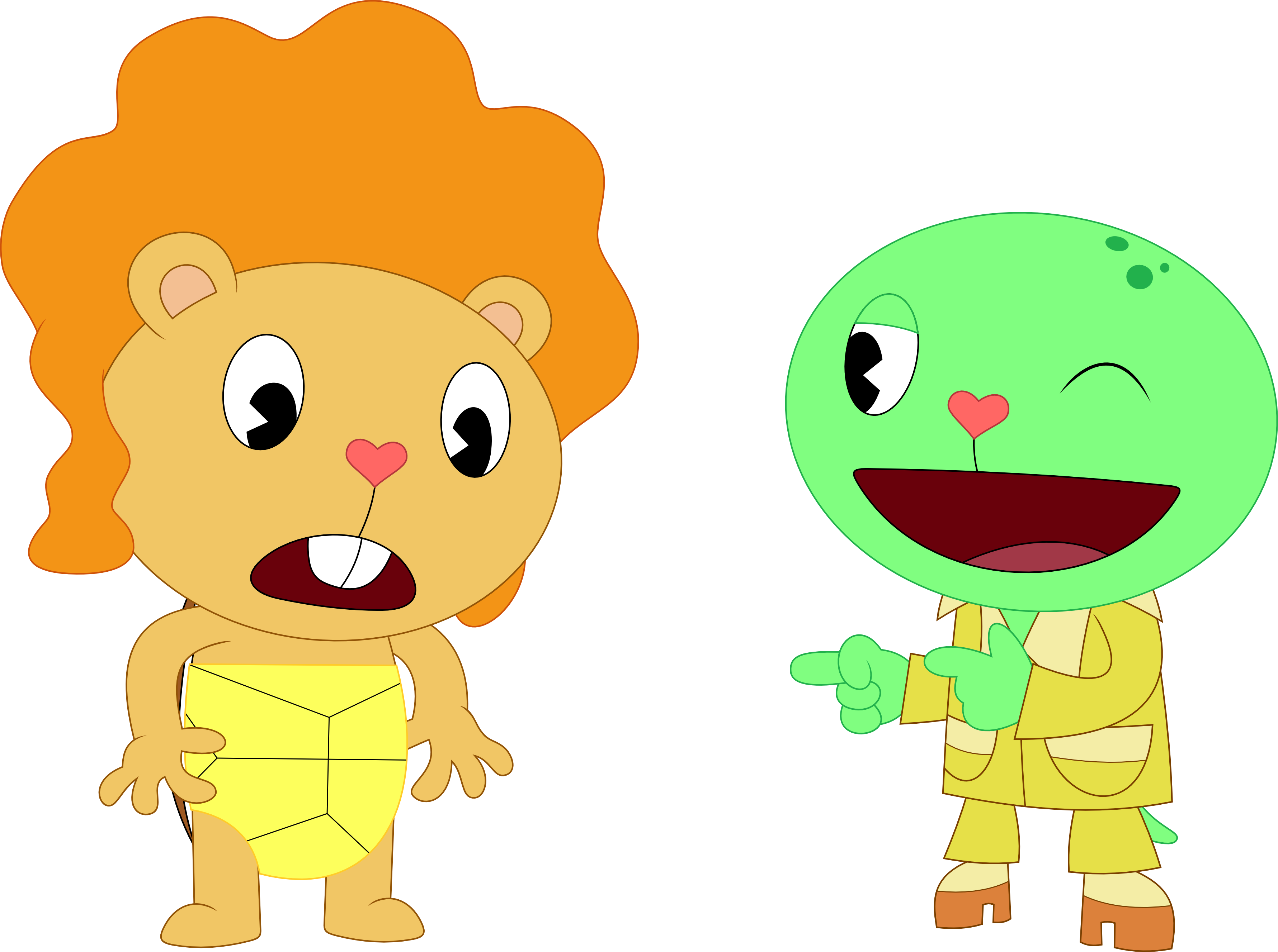 Trading Clothes With Disco Bear By Porygon2z - Cartoon (3563x2656)