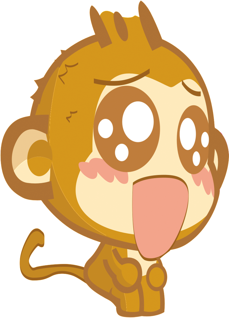 Ape Cartoon Monkey - Illustration (1024x1024)
