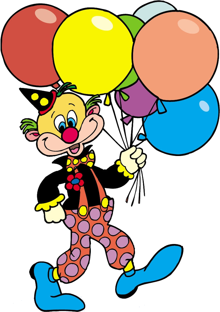 Clown Circus Birthday Balloon - Common And Proper Noun Worksheet (1248x1231)