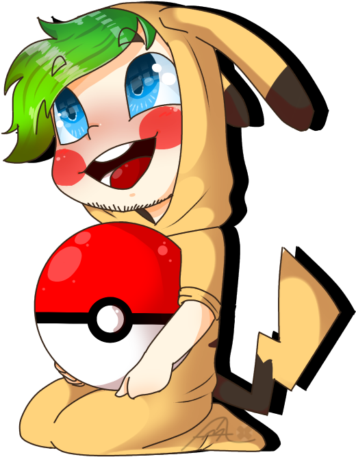 Pika Clown Character Clip Art - Cartoon (768x768)