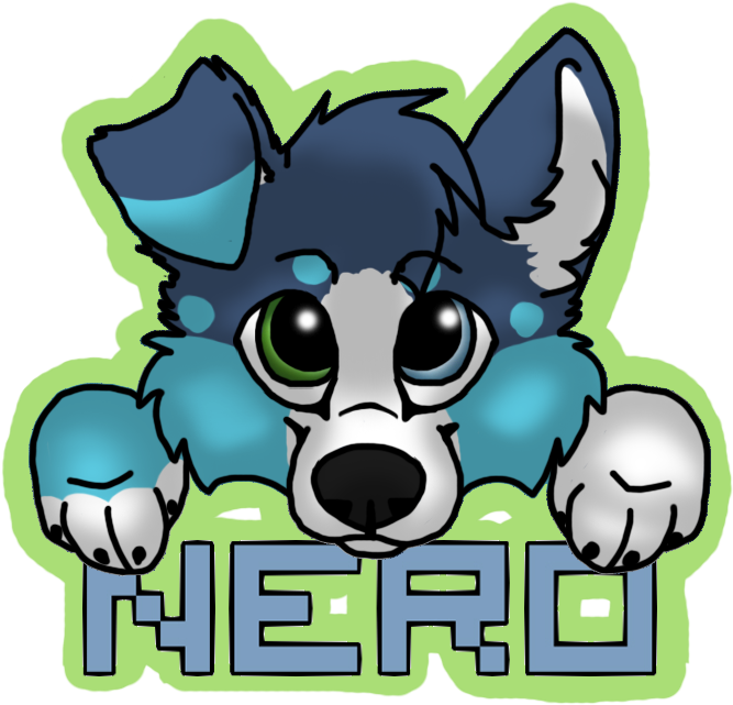 Nerd Fluff - Badge Base Dog (680x653)