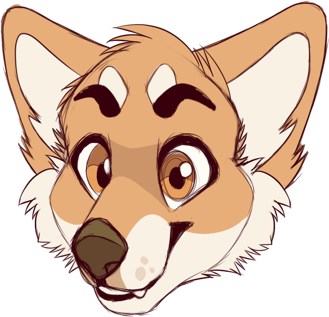 Shiba Inu Fursuit Head Design Open By Tropicalnerd - Cartoon (703x709)