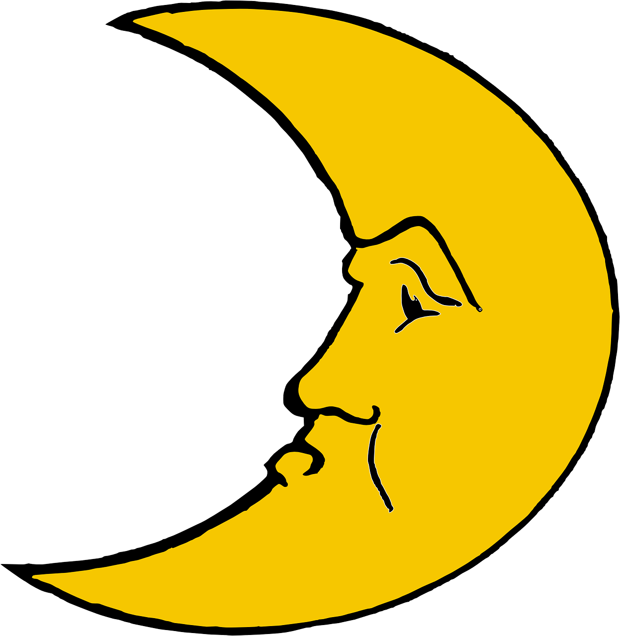 Luna Clipart (1247x1280)
