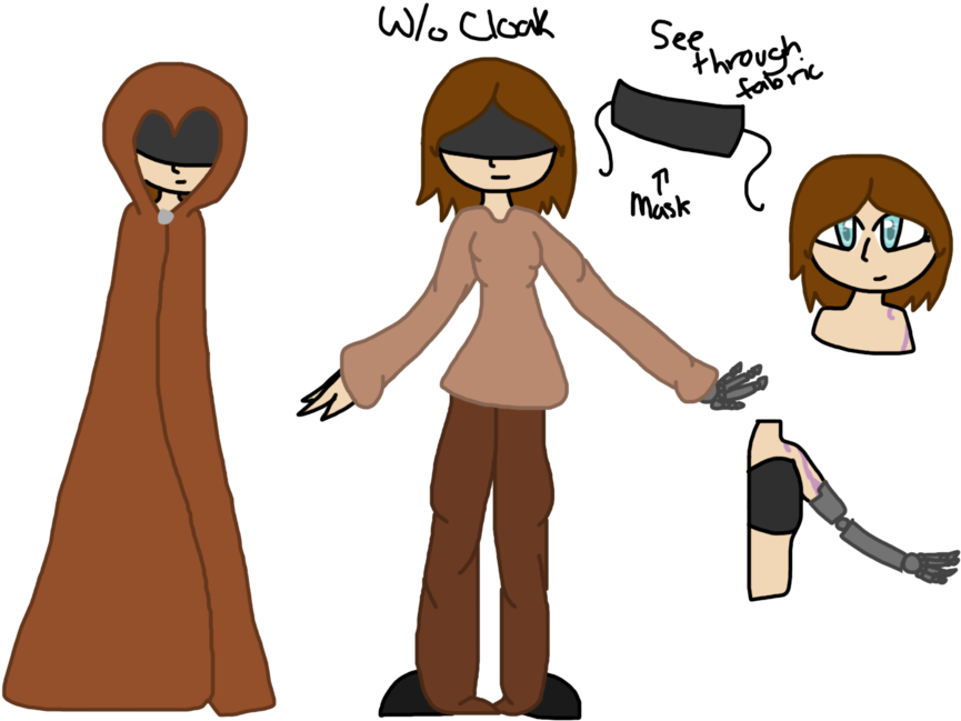 Fern Reference By Lightningwing1234 - Cartoon (1042x767)