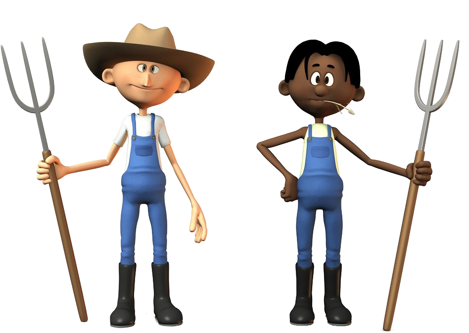 Farmer Agriculture Cartoon Stock Photography - [buch] Generationskonflikte In Landwirtschaftlichen (965x723)