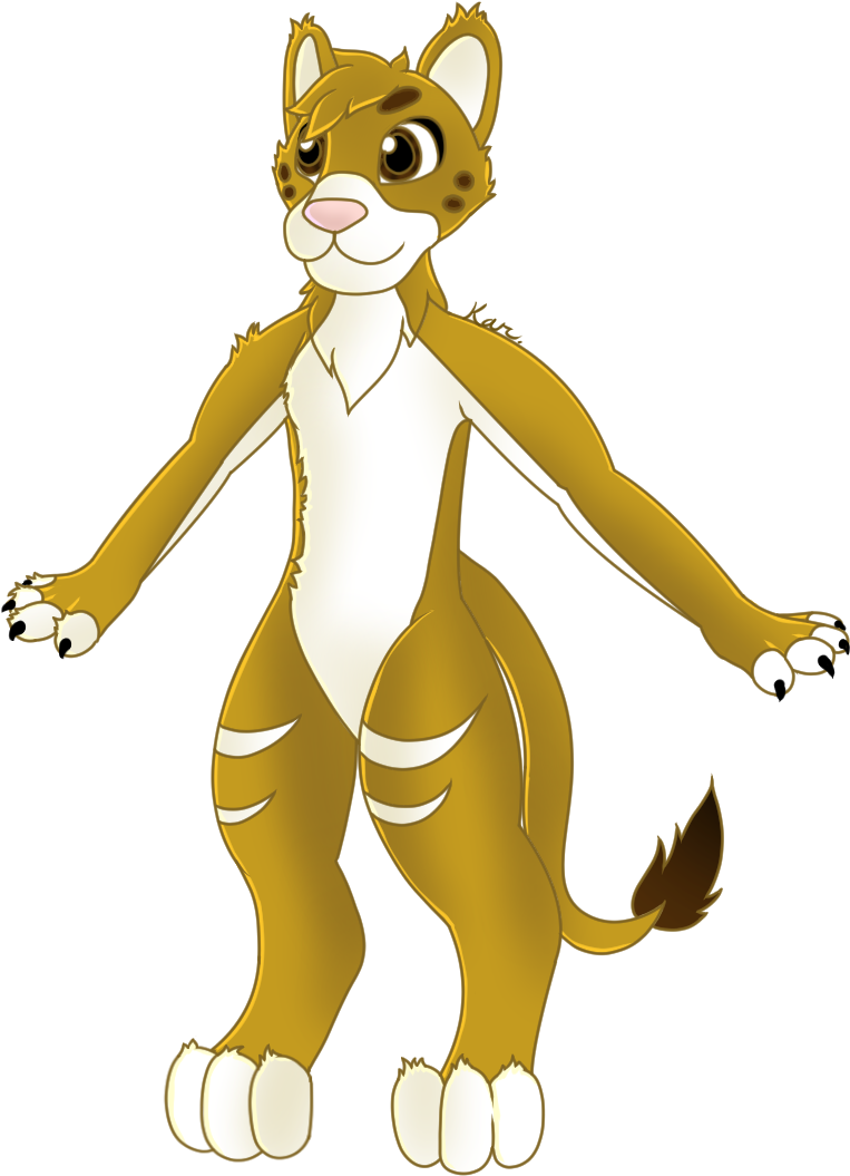 Amara Design And Fursuit Ref - Cartoon (952x1080)