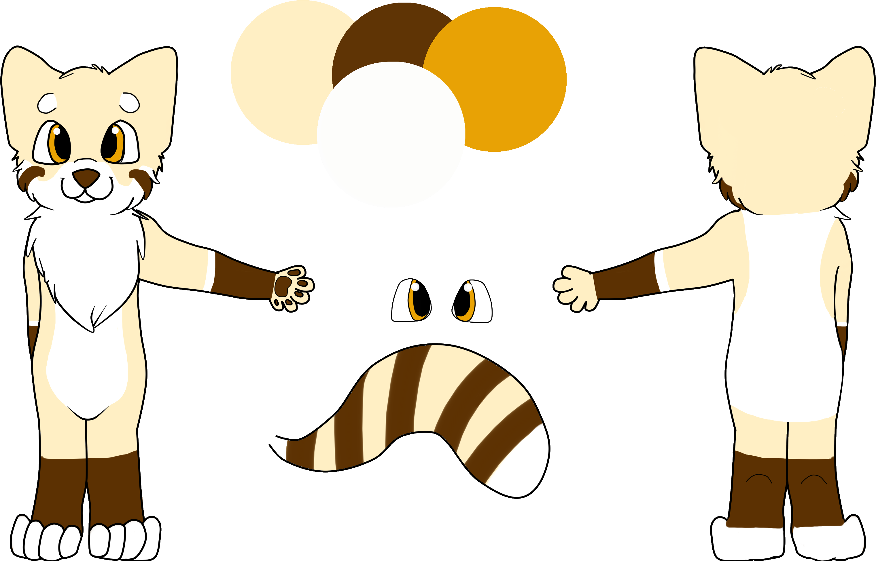 Fursuit Ref By Fluffutouch Fursuit Ref By Fluffutouch - Cartoon (3200x2000)