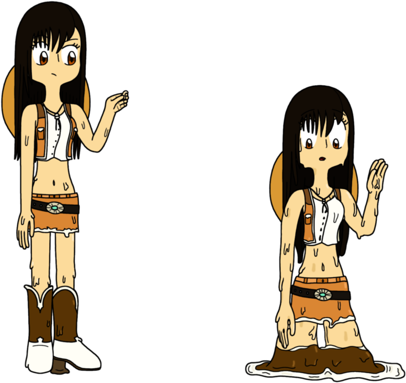 [request] Tifa Lockhart From Ff Vii - Cartoon (979x816)